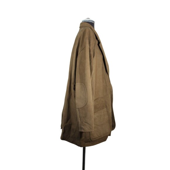 Orvis Bandera Safari Blazer Men’s Size 52 Suede Leather‎ Zambezi Jacket - Picture 4 of 12